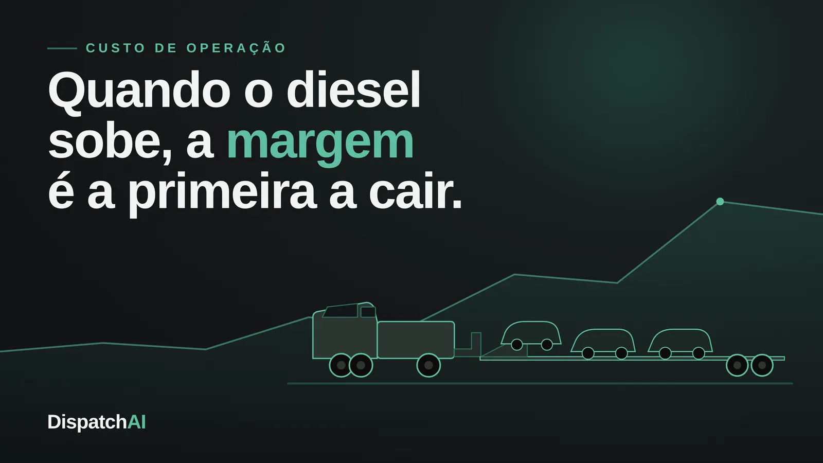 Diesel subiu 18¢ numa semana: recalcule seu break-even RPM